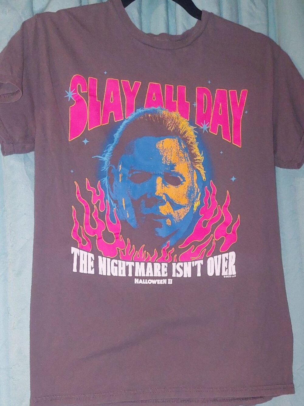Mad Engine Halloween II "Slay All Day" T-Shirt Small (Unisex)